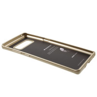 Силиконов гръб ТПУ MERCURY iJelly Metal Case за Samsung Galaxy Note 8 N950F златист  